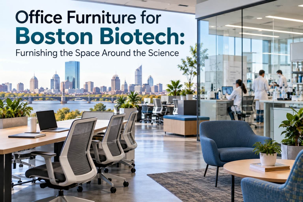 Office Furniture for Boston Biotech: Furnishing the Space Around the Science image